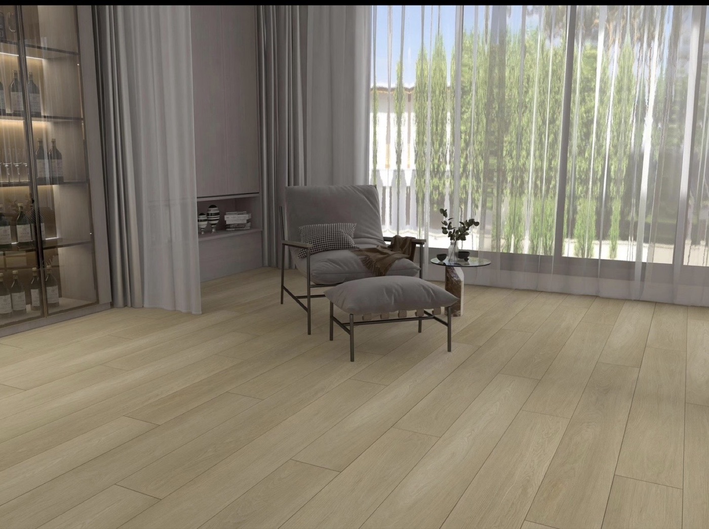 Piso SPC Oak instalado